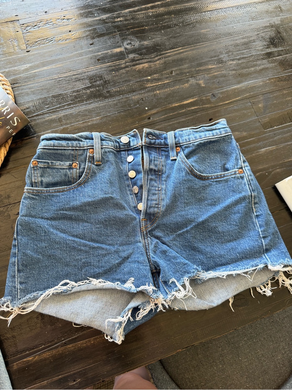 Levi’s denim shorts